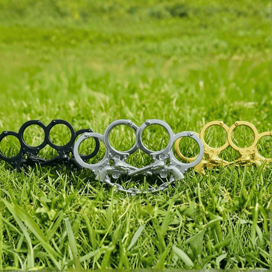Revolver Style Metal Knuckle Duster – Tactical Self Defense Tool