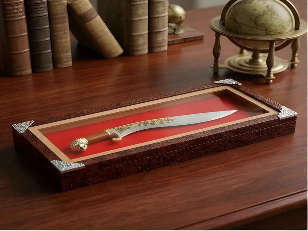 Ornate Curved Blade Wall Display