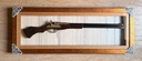 Classic Vintage Gun In Wooden Frame