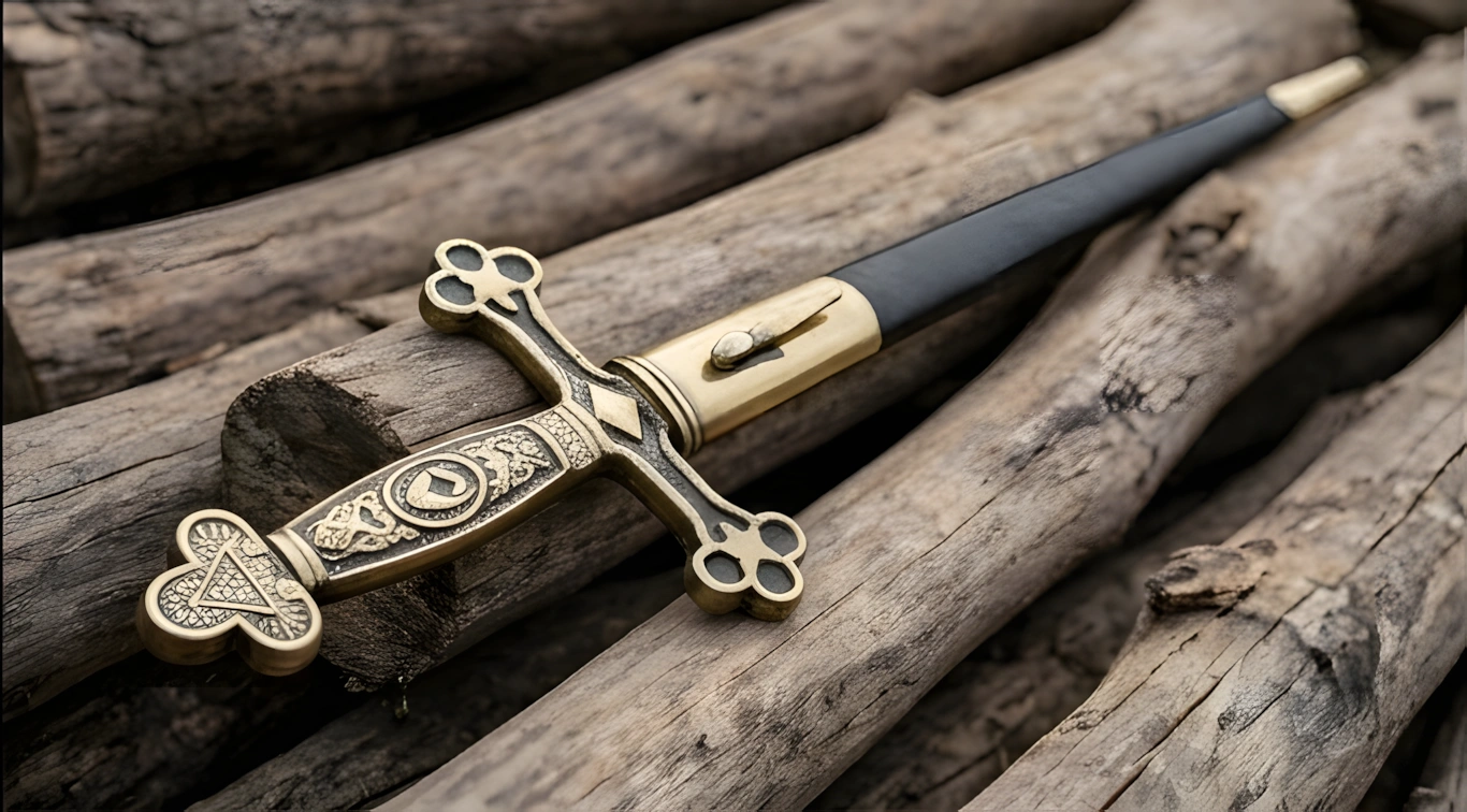 Masonic Ceremonial Sword & Scabbard