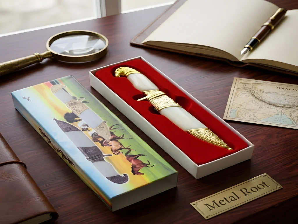 Ornate Dagger in Velvet Box