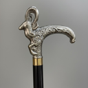 Royal Ram Head Walking Cane