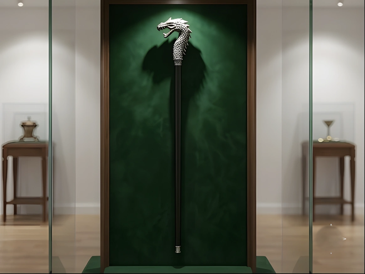 Luxury Dragon Head Walking Cane